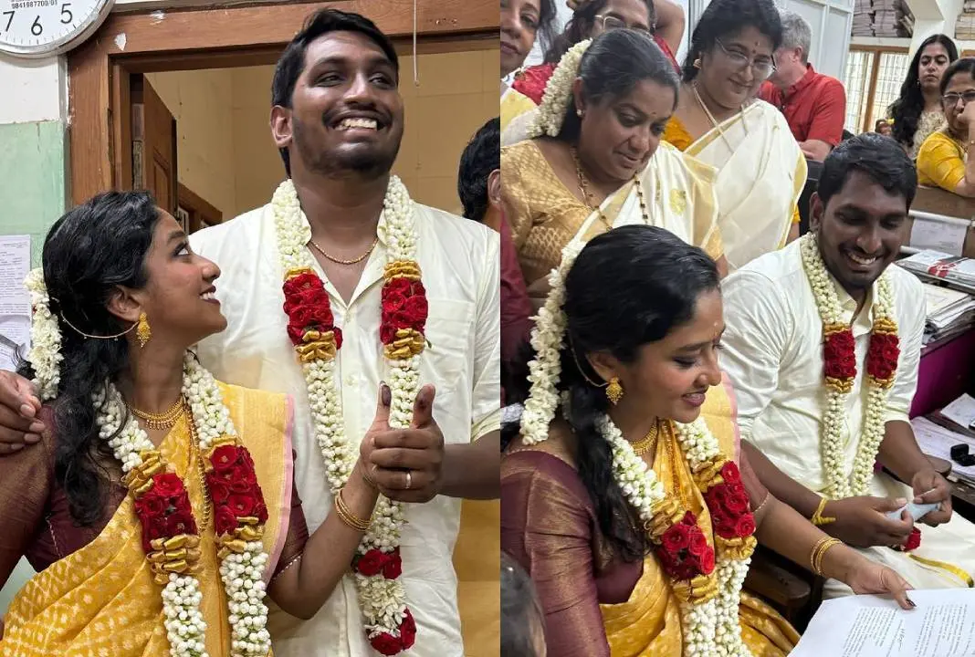 കല്യാണിയും ഭരണി കുമാറും | Photo: Instagram/ Sabari Venu