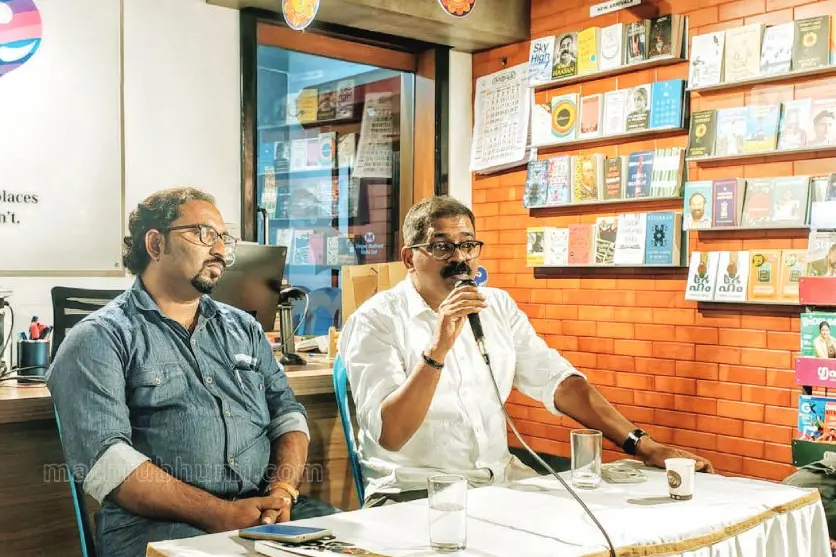 'മീറ്റ് ദി ഓദറി'ല് വായനക്കാരുമായി സംവദിച്ച് അജയ് പി. മങ്ങാട്ട്