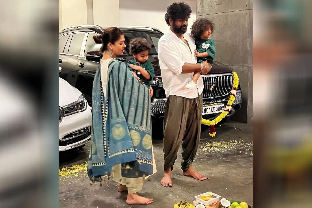 വിജയദെശമി ദിനത്തിൽ നയന്താര ഇൻസ്റ്റഗ്രാമിൽ പങ്കുവെച്ച ചിത്രം| ഫോട്ടോ: Instagram/ @nayanthara