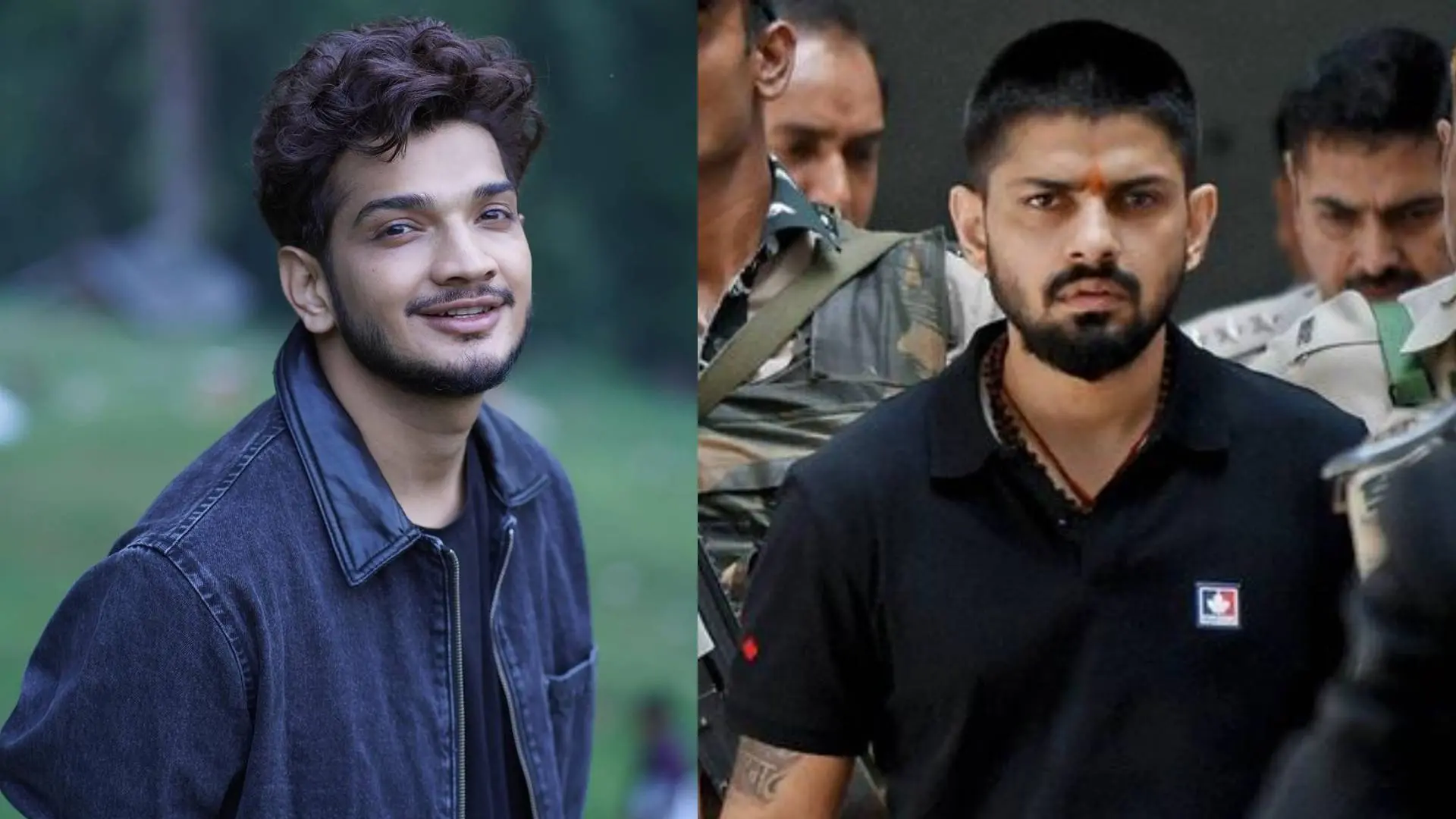 മുനാവർ ഫാറൂഖി, ലോറന്സ് ബിഷ്ണോയി | Photo: https://www.instagram.com/munawar.faruqui/?hl=en, ANI