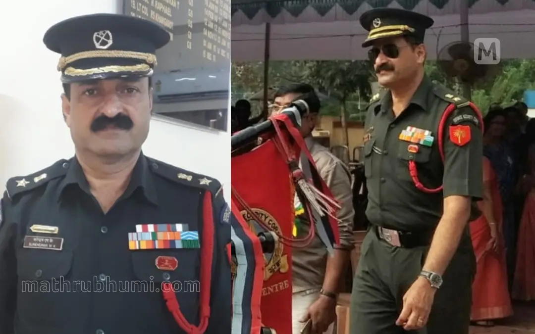 ലെഫ്റ്റനന്റ് കേണല്‍(റിട്ട.) സുരേന്ദ്രന്‍ എം.കെ.