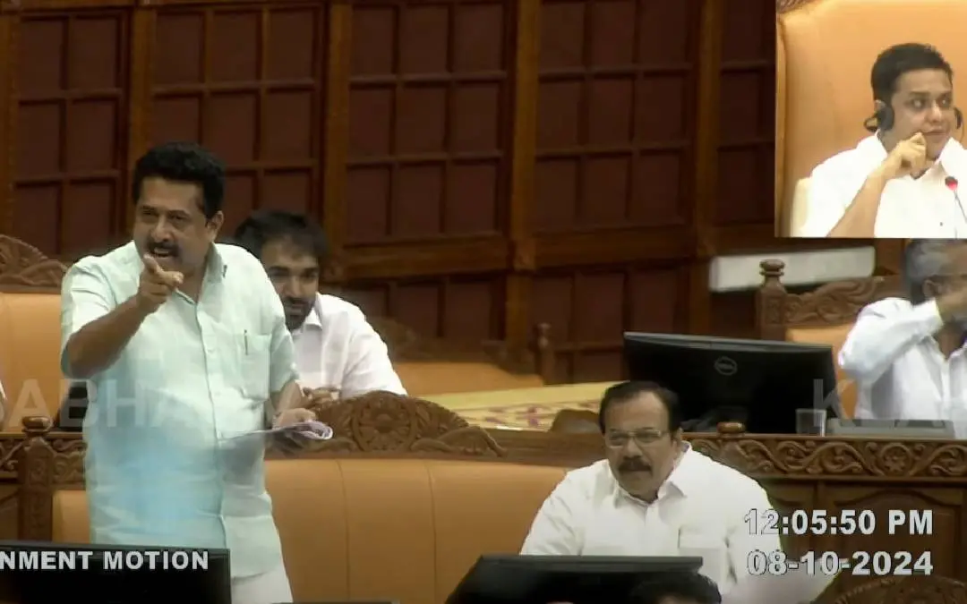 എ.ഷംസുദ്ദീൻ എംഎൽഎ സംസാരിക്കുന്നു