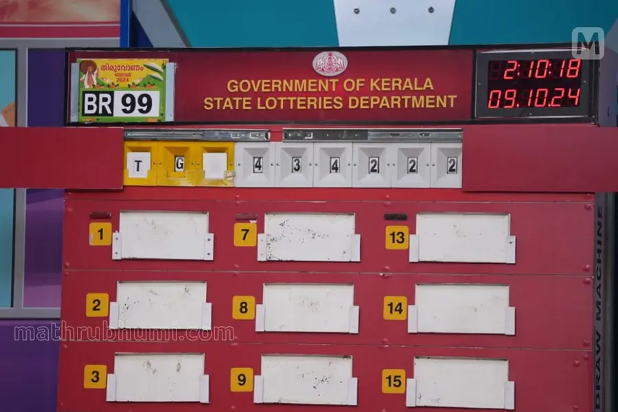 തിരുവോണം ബമ്പർ; ഒന്നാം സമ്മാനം TG-434222 ന്, 25 കോടി വയനാട്ടിൽ വിറ്റ ടിക്കറ്റിന്