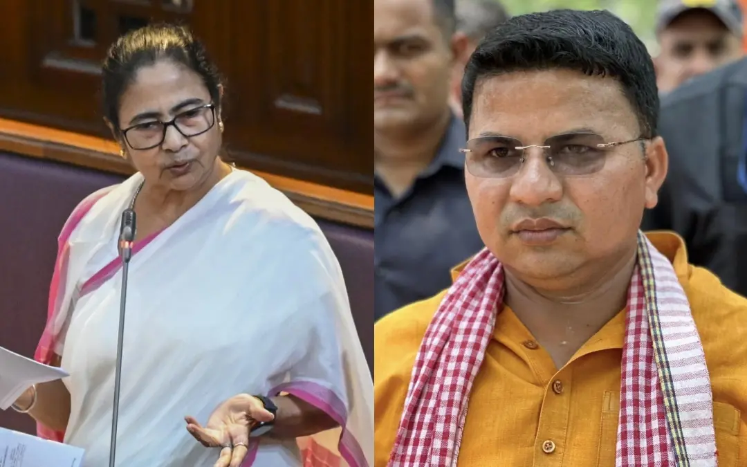 മമത ബാനര്ജി, ജ്യോതിര്മയ് സിങ് മഹതോ | Photo: PTI, Facebook/ Jyotirmay Singh Mahato