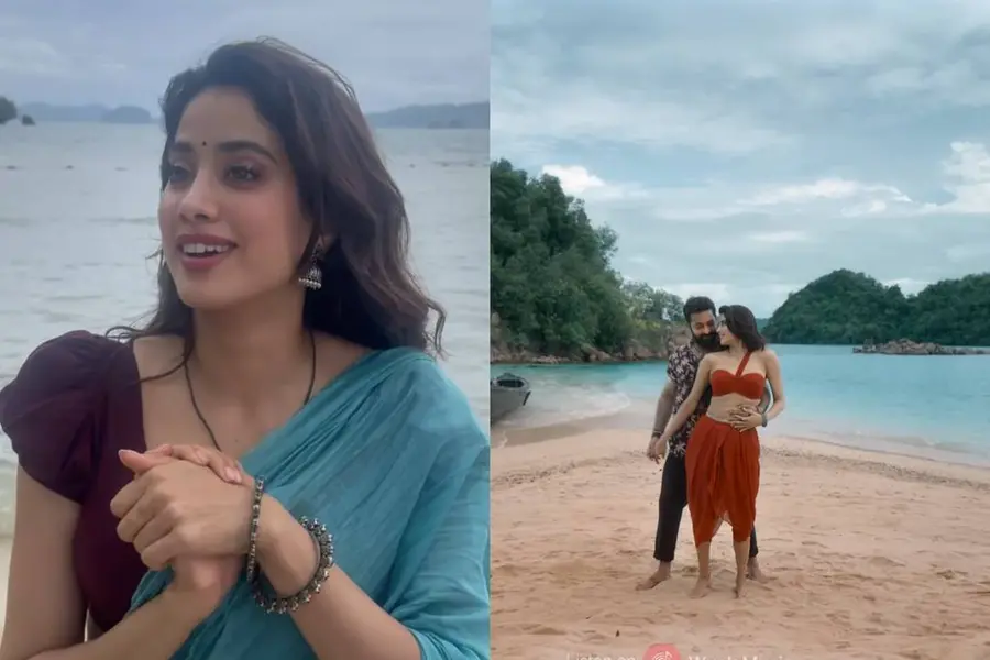 'ചുട്ടമല്ലേ' ചിത്രീകരിച്ച ദ്വീപ്, പാട്ടിനുംമുൻപേ വൈറലായ കോ ഫാക് ബിയ; ചിത്രങ്ങളുമായി ജാൻവി