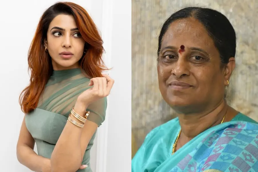സാമന്ത-നാഗചൈതന്യ വിവാഹമോചന പരാമര്‍ശം; മാപ്പുപറഞ്ഞ് തെലങ്കാന മന്ത്രി കൊണ്ട സുരേഖ