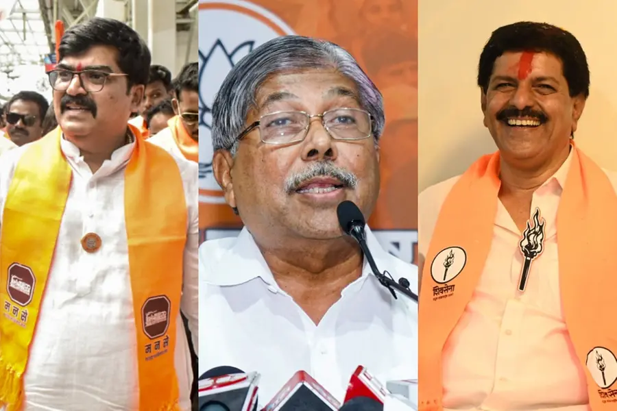 കോത്രൂഡിൽ ത്രികോണപ്പോരാട്ടം, ചന്ദ്രകാന്ത് പാട്ടീലിന് ഭീഷണിയായി 2 വിമതർ; വികസനം ചർച്ചയാക്കി എതിരാളികൾ