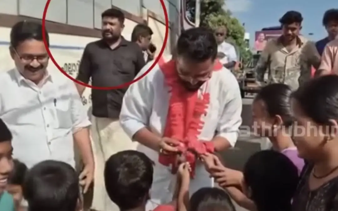 സരിനൊപ്പം ബവീര്‍ പ്രചാരണത്തില്‍ | Photo: Screen grab/ Mathrubhumi News