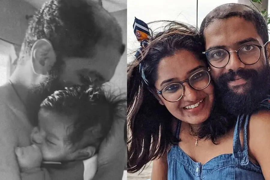 'എല്ലാം അനുയോജ്യമായ ഇടങ്ങളിൽ'; നെഞ്ചോട് ചേർത്ത് കുഞ്ഞിനെ പാടിയുറക്കി ഗോവിന്ദ് | VIDEO