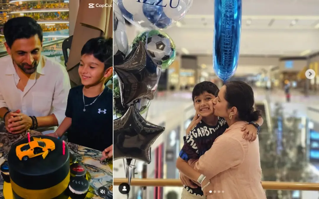 Photo: instagram.com/realshoaibmalik, instagram.com/mirzasaniar