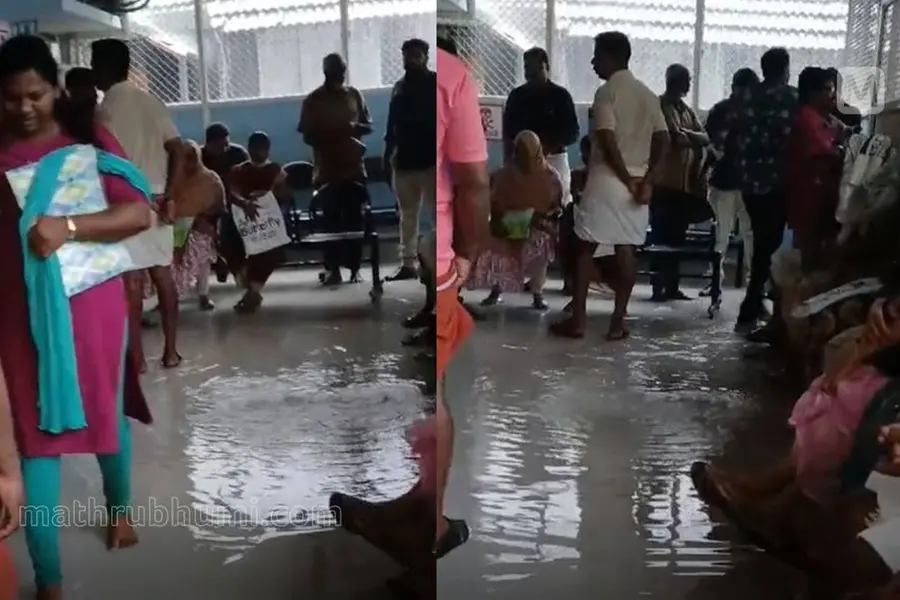 മഴ: തിരുവനന്തപുരത്ത് പലയിടത്തും വെള്ളക്കെട്ട്, നെയ്യാറ്റിന്കര ജനറല് ആശുപത്രിയിലടക്കം വെള്ളം കയറി