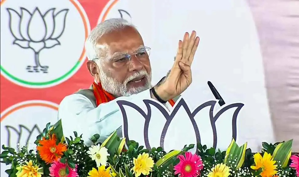 പ്രധാനമന്ത്രി നരേന്ദ്ര മോദി | Photo: ANI