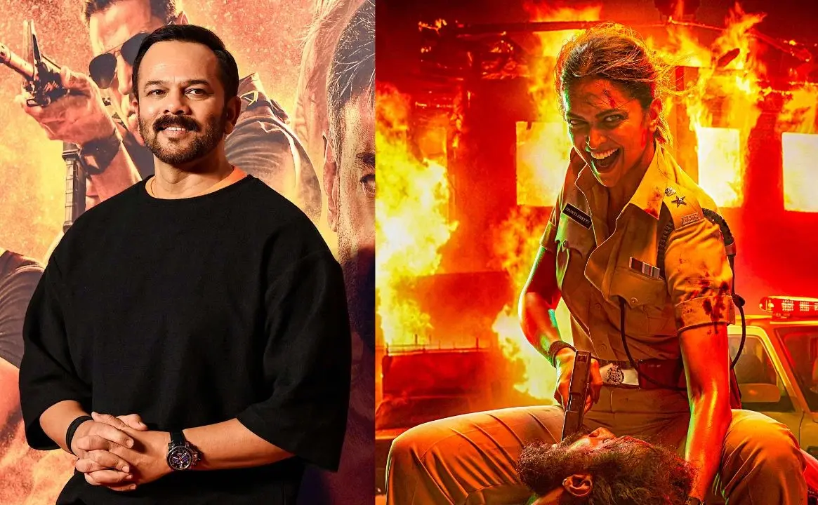 രോഹിത് ഷെട്ടി, 'സിംഗം എഗെയ്ന്‍' എന്ന ചിത്രത്തില്‍ 'ലേഡി സിംഗം' ശക്തി ഷെട്ടിയായി ദീപിക പദുക്കോണ്‍ | photo: afp