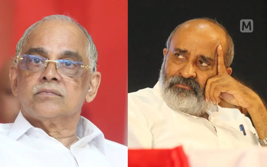 ജോസ് തെറ്റയിൽ,മാത്യു ടി തോമസ് | Photo: Mathrubhumi