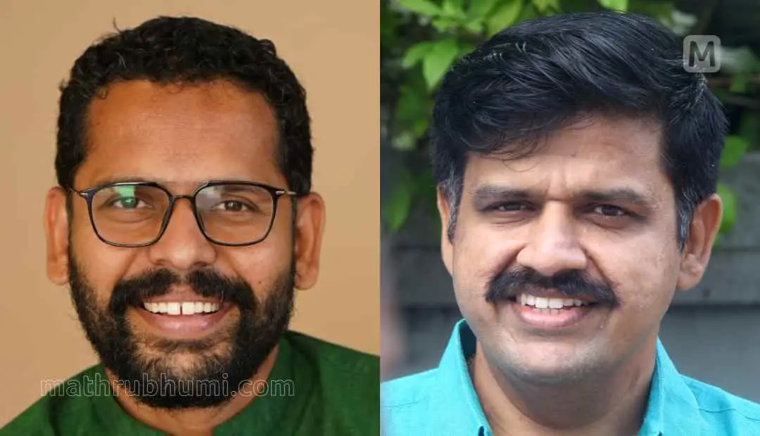 പി. സരിൻ, സന്ദീപ് വാര്യർ