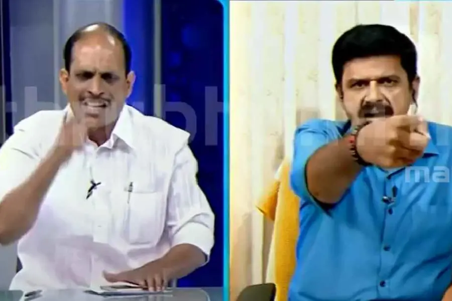 അന്ന് പോരടിച്ചു, ഇനി ഒന്നിച്ച്; സന്ദീപും ചാമക്കാലയും തമ്മിലുള്ള \"വൈറല്‍ അടി\" വീണ്ടും വൈറലാവുന്നു
