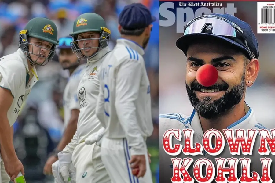 കോൺസ്റ്റാസുമായുള്ള തർക്കം, കോലിയെ കോമാളിയെന്ന് വിശേഷിപ്പിച്ച് ഓസ്ട്രേലിയൻ മാധ്യമങ്ങൾ
