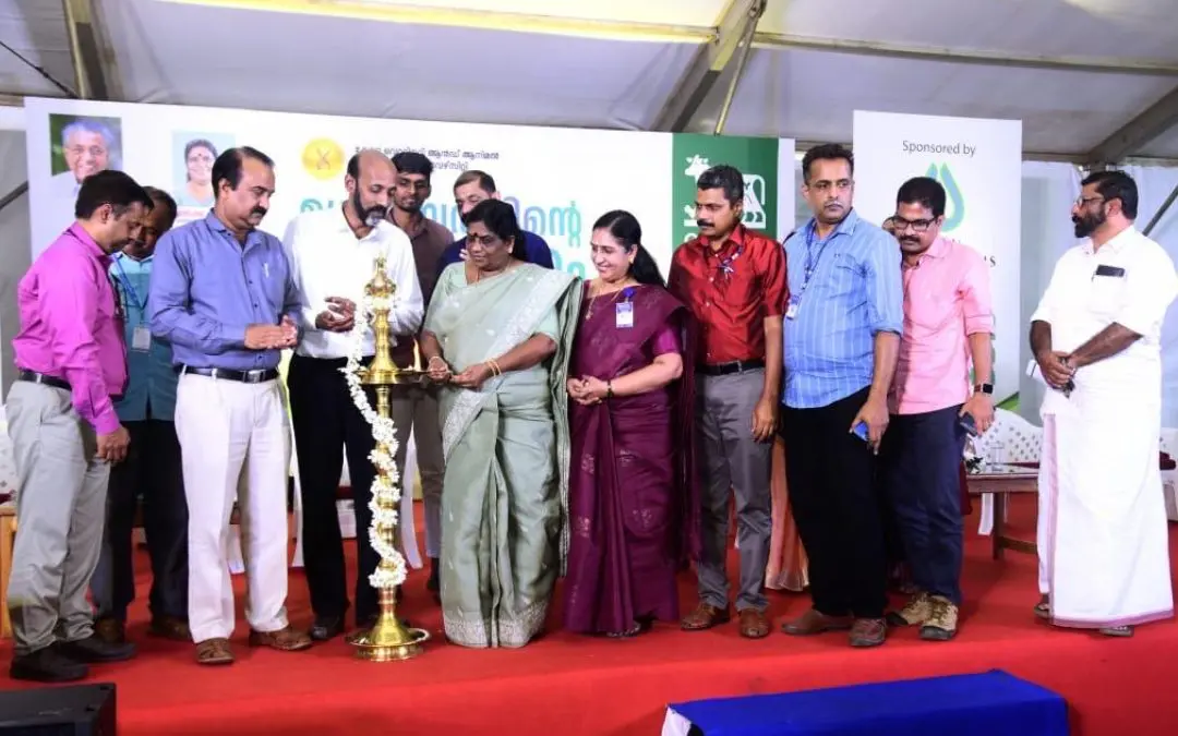 പൂക്കോട് വെറ്ററിനറി കോളജിൽ നടക്കുന്ന അന്താരാഷ്ട്ര ലൈവ്സ്റ്റോക്ക് കോൺക്ലേവ് മന്ത്രി ജെ ചിഞ്ചുറാണി ഉദ്ഘാടനം ചെയ്യുന്നു.