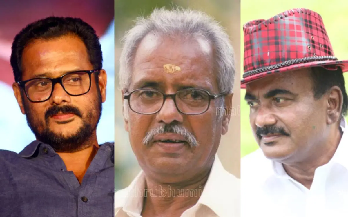 എം. പദ്മകുമാര്, ഒടുവില് ഉണ്ണികൃഷ്ണന്, ആലപ്പി അഷ്റഫ്