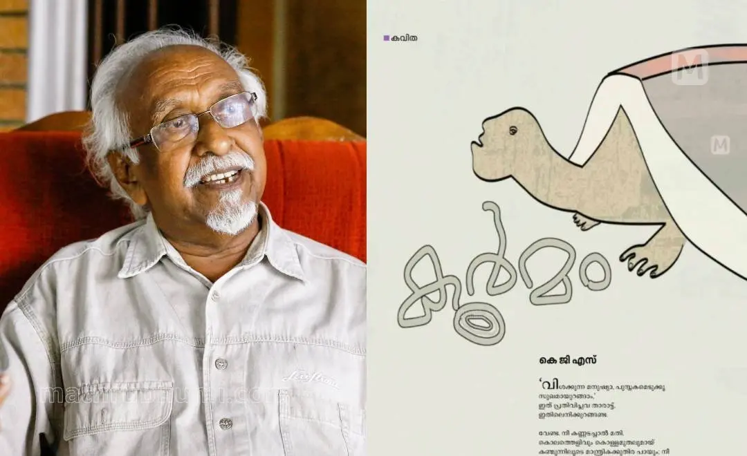 കെ.ജി. ശങ്കരപ്പിള്ള | ഫോട്ടോ: മനീഷ് ചേമഞ്ചേരി