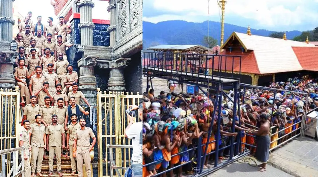 1.വിവാദ ഫോട്ടോ 2. ശബരിമല സന്നിധാനം