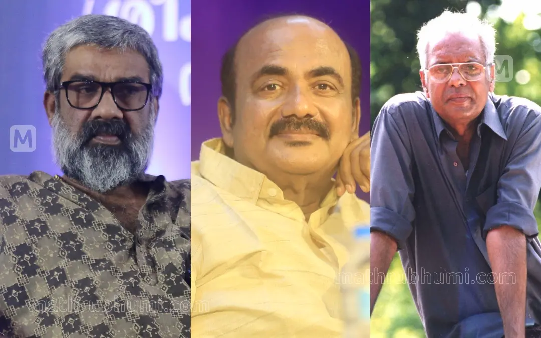 രഞ്ജിത്ത്, ആലപ്പി അഷ്റഫ്, ഒടുവില് ഉണ്ണികൃഷ്ണന് | Photo: mathrubhumi archives