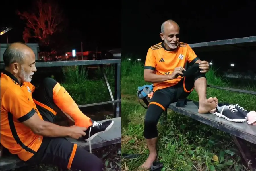 പ്രായം 68, എങ്കിലും കാല്പന്തുകളിയോടുള്ള പൂക്കോയ തങ്ങളുടെ പ്രണയത്തിന് ഇപ്പോഴും പതിനേഴിന്നഴക്