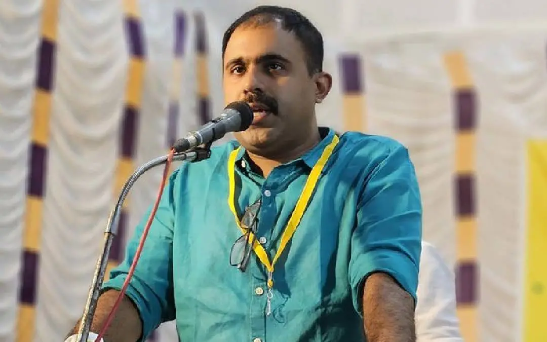 അബിൻ വർക്കി | Photo: https://www.facebook.com/KeralaPradeshYouthCongressOfficial