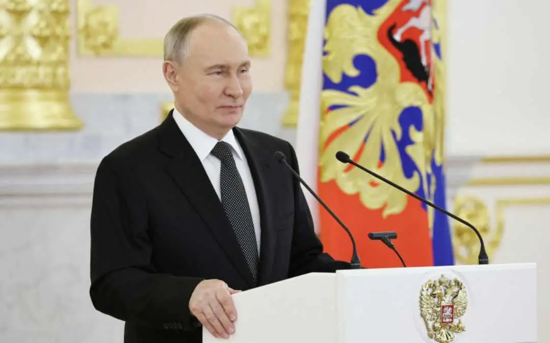 Vladimir Putin | Photo : Kristina Kormilitsyna / POOL / AFP