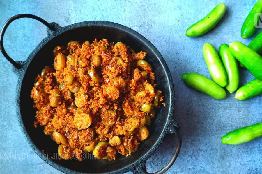 കൊങ്കണി പാചകത്തിൽ കോവയ്ക്ക ഭുത്തി തയ്യാറാക്കിയാലോ ?നാവില് ടൈറ്റാനിക്ക് ഓടും