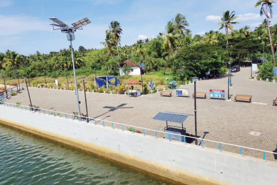 കാടുപിടിച്ചിരുന്നിടം ഇപ്പോൾ സഞ്ചാരികളുടെ പറുദീസ; അഞ്ചരക്കണ്ടിയിൽ സായാഹ്നം ചെലവഴിക്കാനെത്തി കൂടുതൽപേർ