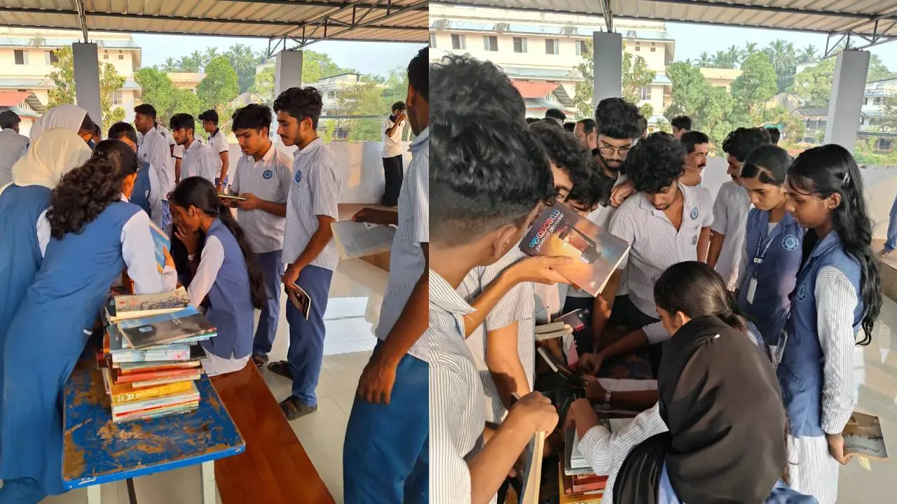 മേപ്പയ്യൂർ ഗവൺമെന്റ് വൊക്കേഷണൽ ഹയർസെക്കൻഡറി സ്കൂളില് നടന്ന പുസ്തക പയറ്റ്