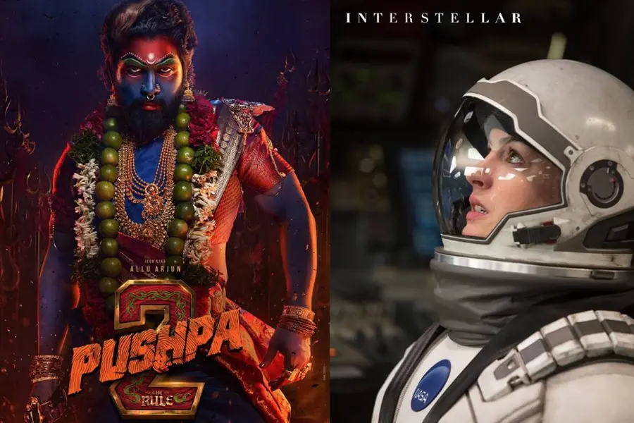 അല്ലുവിന് മുന്പില് നോളനും രക്ഷയില്ല; ഇന്റര്സ്റ്റെല്ലാര് റീറിലീസ് ചെയ്യാത്തതിന് കാരണം പുഷ്പ 2?