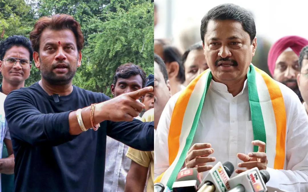 ബണ്ടി ഷെല്‍ക്കെ, നാന പട്ടോളെ | Photo: PTI, ANI