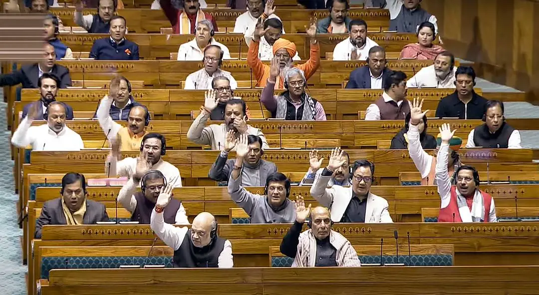 ലോക്‌സഭയില്‍ നിന്നുള്ള ദൃശ്യം |ഫോട്ടോ: PTI