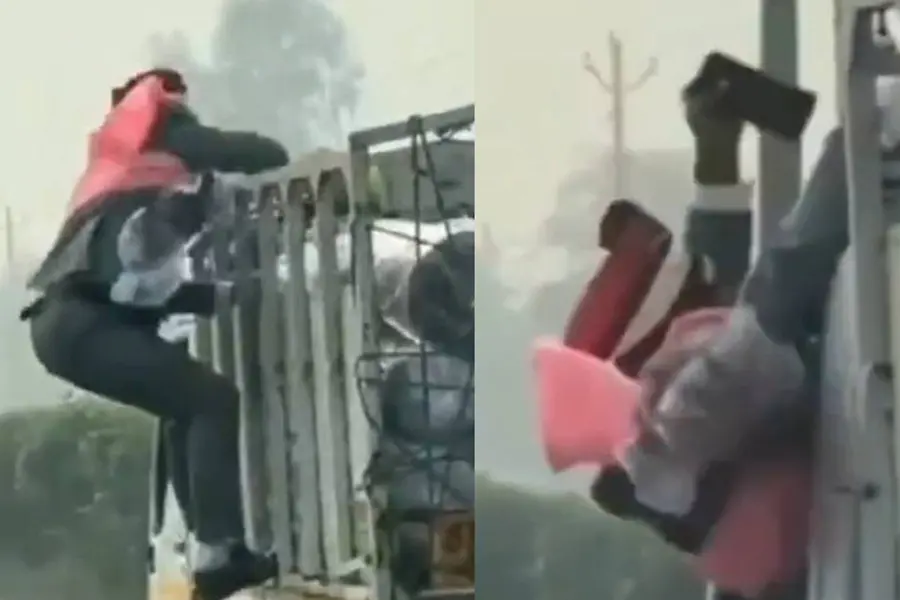 വിവാഹത്തിനിടെ വരന്റെ നോട്ടുമാല പൊട്ടിച്ച് ട്രക്ക് ഡ്രൈവര്; പിന്നാലെ സിനിമയെ വെല്ലുന്ന സ്റ്റണ്ട്