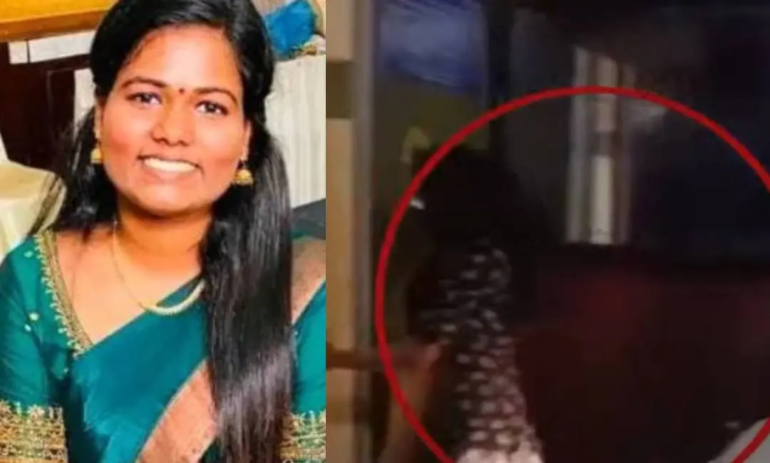 അമ്മു, അറസ്റ്റിലായ വിദ്യാർഥികളിലൊരാളെ പോലീസ് സ്റ്റേഷനിലേക്ക് കൊണ്ടുപോകുന്നു