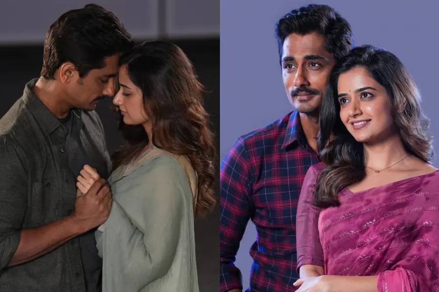 റൊമാന്റിക് ചിത്രവുമായി സിദ്ധാർത്ഥും ആഷികയും, 'മിസ് യൂ' തിയേറ്ററുകളിലേക്ക്