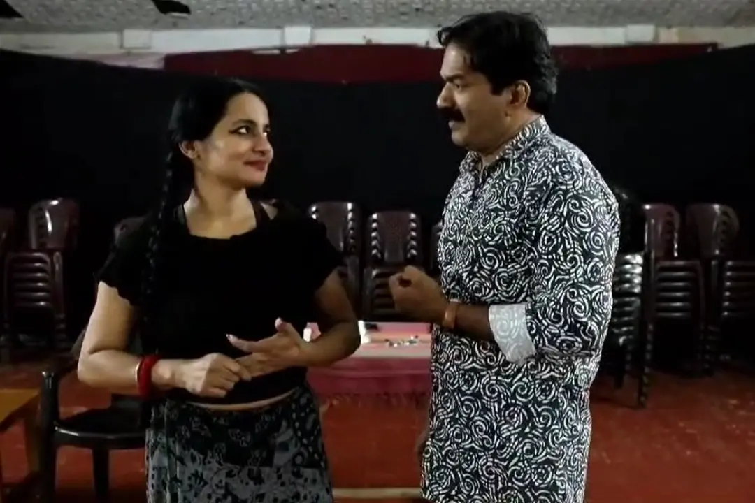 നീലക്കുയിൽ നാടകത്തിന്റെ റിഹേഴ്സൽ