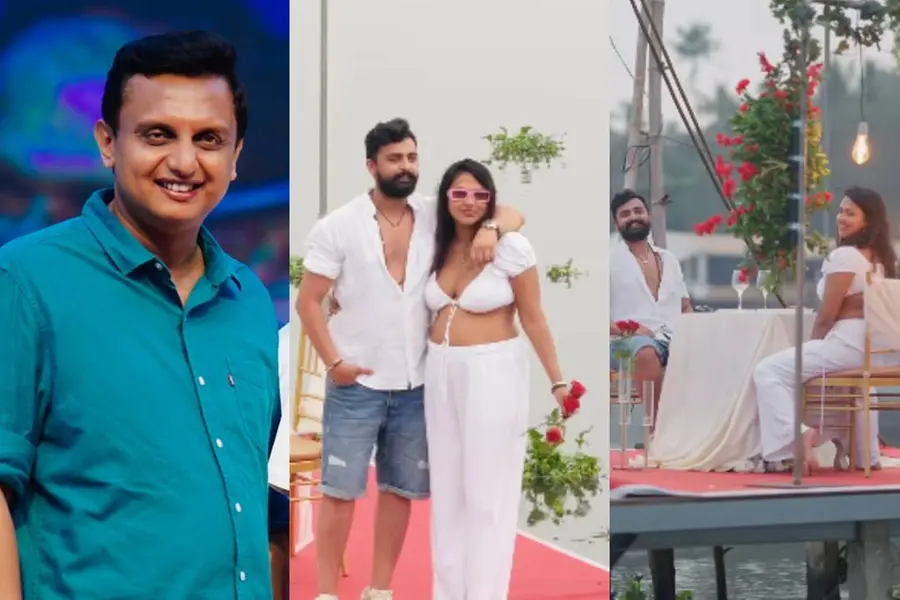വേമ്പനാട്ടുകായലിലെ വിവാഹവാര്ഷികാഘോഷം; അമല പോളിന് നന്ദി പറഞ്ഞ് മന്ത്രി റിയാസ്