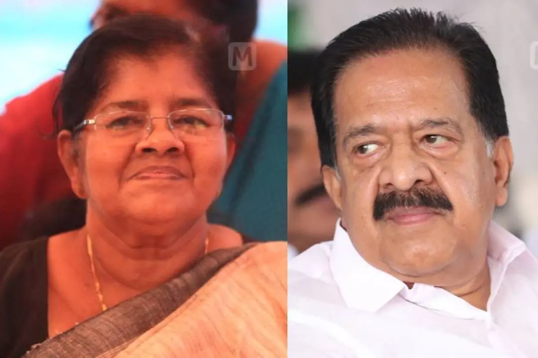 മെഴ്സിക്കുട്ടിയമ്മ, രമേശ് ചെന്നിത്തല