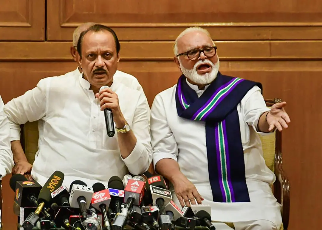 അജിത് പവാര്, ഛഗന് ഭുജ്ബല് |ഫോട്ടോ:PTI