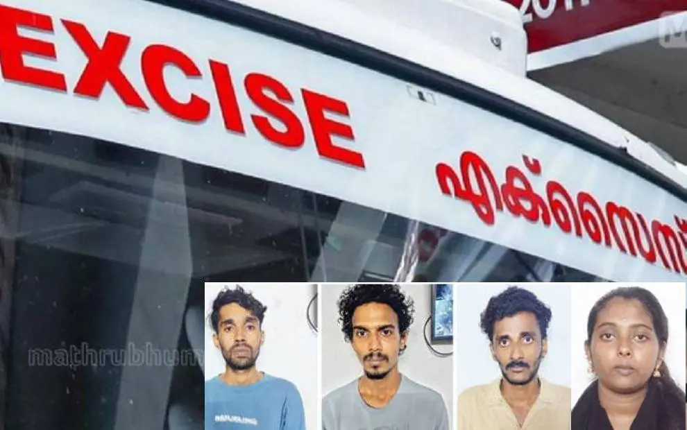 പ്രതീകാത്മക ചിത്രം ( ഇൻസെറ്റിൽ അറസ്റ്റിലായ ബിലാൽ, മിസ്ഹാബ്, ഹാഷിം, പ്രജിത എന്നിവർ)