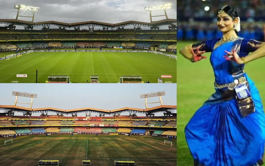 മൈതാനം പരിപാടിക്ക് മുമ്പ്, പരിപാടിക്ക് ശേഷം, ദിവ്യ ഉണ്ണി നൃത്തപരിപാടിയില്‍ | Photo: X, Screen grab