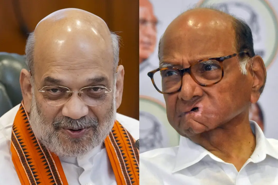 അമിത് ഷാ, ശരദ് പവാർ | Photos: PTI, ANI