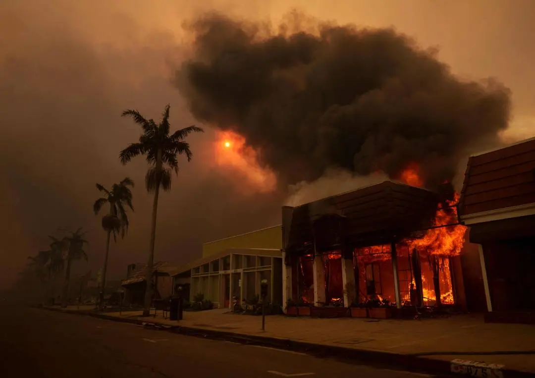 ലോസ് ആഞ്ജലീസിലെ കാട്ടുതീ| AFP
