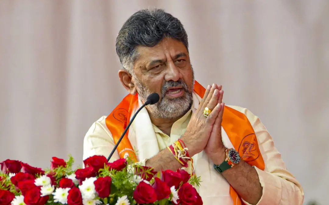 ഡി.കെ. ശിവകുമാർ | ചിത്രം: പ്രസ് ട്രസ്റ്റ് ഓഫ് ഇന്ത്യ