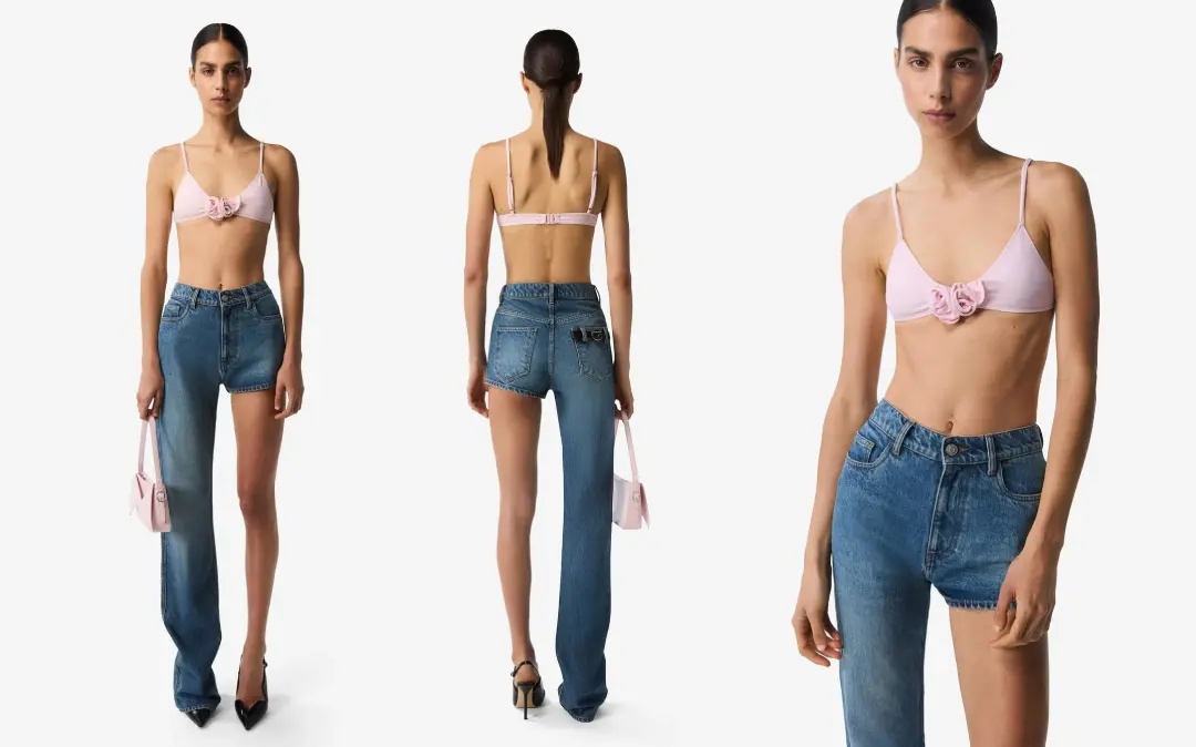 കോപെർനിയുടെ ഒരു കാലുള്ള ജീൻസ് | Photos: coperniparis.com
