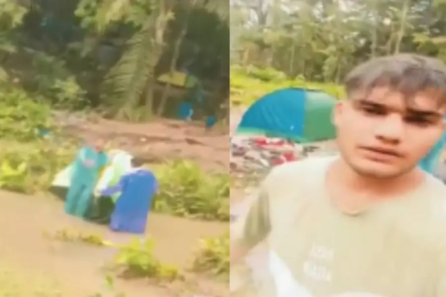 അപകടംനിറഞ്ഞ 'ഡങ്കി റൂട്ട്', യുഎസിലേക്ക് അനധികൃതമായി കടക്കാനുള്ള കുപ്രസിദ്ധ പാത; യുവാവിൻ്റെ ദൃശ്യം