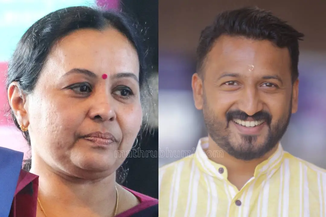വീണാ ജോര്‍ജ്ജ്/ രാഹുല്‍ മാങ്കൂട്ടത്തില്‍ | Photo: Mathrubhumi